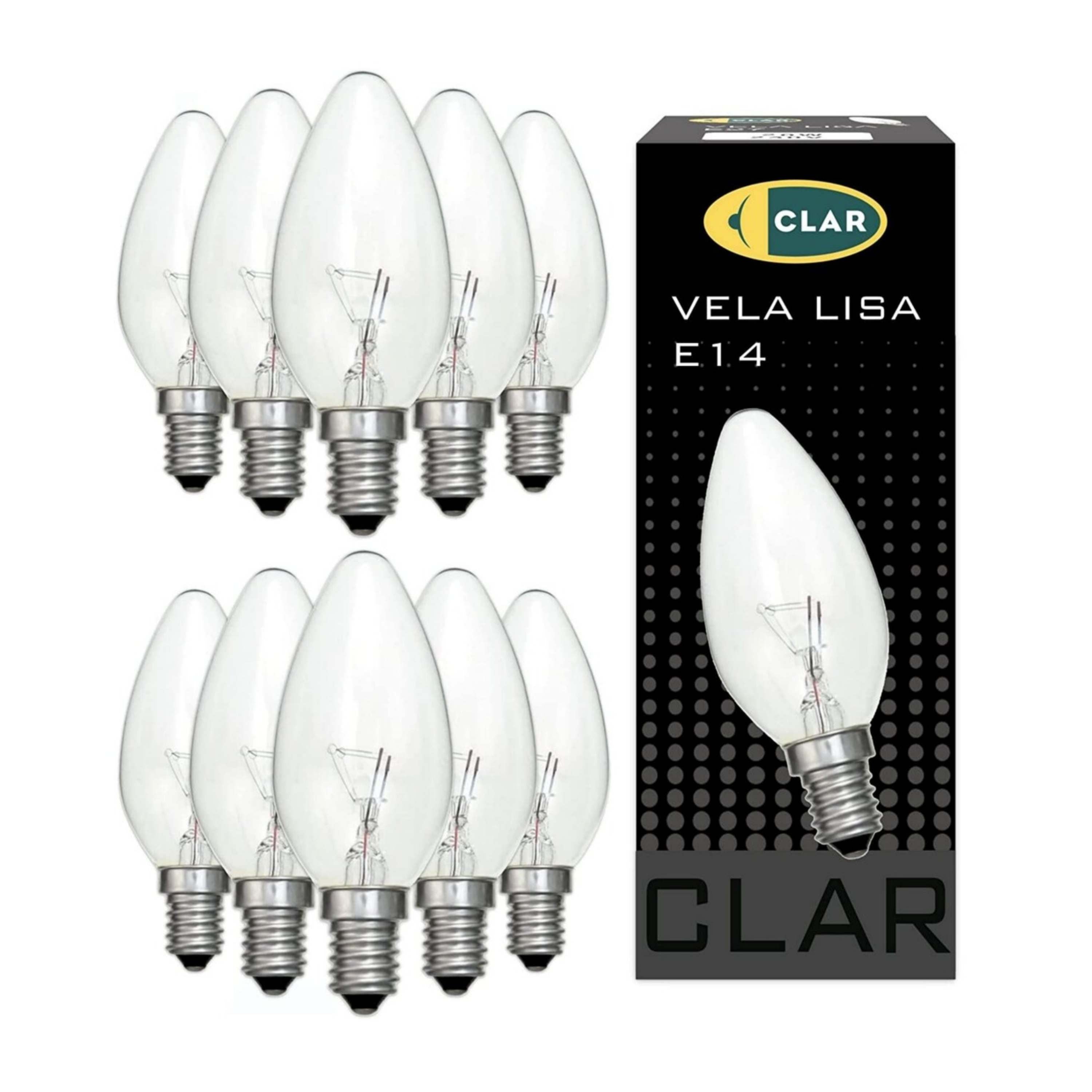 E14 25W Clear Candle Bulb