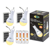 Lampadina Ricaricabile por USB y con Pannello Solare 9W